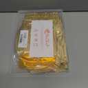 Girls Metallic Shorts Shiny Hot Pants for Dance Gymnastics Sparkly Shorts with Sunglasses (Yellow)