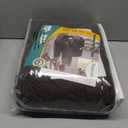 Ruaozz Waterproof Loveseat Recliner Cover with Console Non-Slip Reclining Couch Covers Split Sofa Slipcovers with Elastic Straps for Kids, Dogs, Pets (Chocolate, 2 Seater)