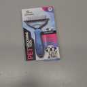 Pat Your Pet Deshedding Dog Brush For Shedding  Cat Brushes For Indoor Cats, Double-Sided Cat Brush Deshedding & Grooming Tool For Long Haired And Short Haired Dogs, Skin-Friendly (Bright Blue)