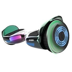 Hover1 Helix Electric Self Balancing Scooter with 7MPH Top Speed, 4 Mile Range, Dual 200W Motors, 6HR FullCharge, BuiltIn Bluetooth Speaker, 6.5” Wheels, Rider Modes: Beginner to Expert