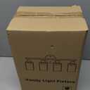 4-Light Bathroom Light Fixtures, Matte Black Modern Vanity Lights Over Mirror with Clear Glass Shade, Bathroom Wall Lamp for Mirror Kitchen Living Room Hallway Cabinet Porch Bedroom Reading room