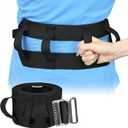 Gait Belt for Seniors, Transfer Belts with Handles, Gate Belts Medical for Elderly, Lift Belts Nursing Safety Belt with Metal Buckle, Walking Standing and Transfer Assist for Elderly Patient Caregiver