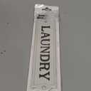 Farmhouse Decor Metal Laundry Signs - Cast Iron Door Room Plaques with "Laundry"