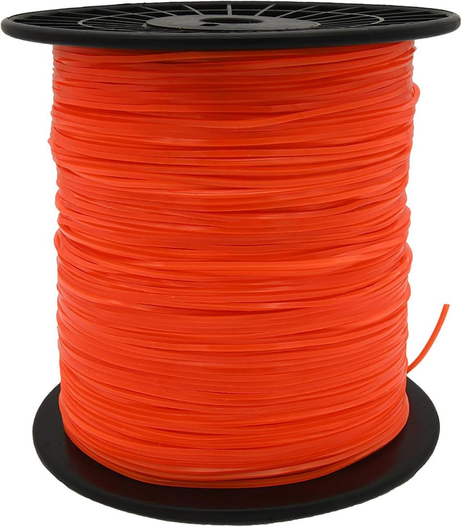 KAKO 130 Trimmer Line, 0.130 Weed Wacker Eater String, Weed Eater String.130 Commercial Grade Square Nylon 130 String Trimmer Line Replacement for String Trimmer Weed Trimmers .130"-428ft-3lb-Spool