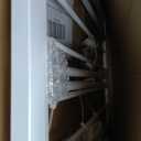 Safety 1st Easy Install Walk Thru Baby Gate for Doorway With Door, Dog Gates, Fits 29"-38", Easy Install 28" Tall, White