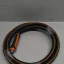 Giraffe Tools Garden Leader Hose 10ft x 5/8", Short Water Hose Heavy Duty, Flexible, Lightweight Hybrid Hose with Swivel Handle, Male to Female Fittings, Burst 600 PSI