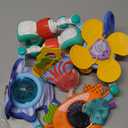 Baby Stroller Car Seat Toys,Adjustable Crib Mobile Activity Arch Toys with Sound Toy and Baby Hanging Toys,Sensory Play Travel Bouncer Bassinet Toy for Toddler Boy Girl 0 3 6 9 12 24 Month (Crab)