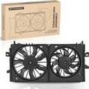 A-Premium Engine Radiator Cooling Fan Assembly Compatible with Select Chevrolet, Buick & Pontiac Models - Impala 2006-2013, Impala Limited 2014-2016, Monte Carlo, Lacrosse 2008-2009, Grand Prix