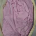 30ftx12ft Wrinkle Free Pink Backdrop Curtain, 6 Panels 12FT Height Pastel Pink Drapes for Wedding Backdrop, Silky Polyester Photo Back Drop Cloth for Birthday Party Photography Background