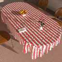 Stylish Washable & Waterproof 4th of July Tablecloth - Perfect Patriotic Decorations for Your Table, Ideal Among 5th of July Accessories and Festive Fourth of July Decorations (70" x 84" (Rectangular))