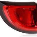 Tail Lights Outer Assembly Compatible with 2017-2020 Chrysler Pacifica & Voyager,Left Driver Side Rear Light Taillights Replacement # CH2804113 68229029AD
