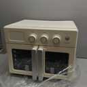 Martha Stewart French Door Air Fryer Toaster & Convection Oven 34QT, Linen