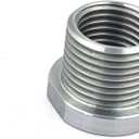 New Woodworking Lathe Headstock Spindle Adapter Adaptor Male Thread 1-1/2" x 8 TPI to Female Thread 1-1/4" x 8 TPI