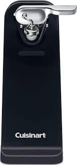Cuisinart Can Opener with OneTouch Operation, Electric Can Opener for Kitchen Including Magnetic Lid Holder, Automatic Can Opener with Easy Clean Design and Nonslip Base, Black, CCO50BKN