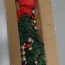 Mini Tabletop Christmas Tree with 30 LED String Lights, Star Top, Perfect for DIY Decoration 2ft