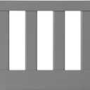 Oxford Baby Lazio Crib to Toddler Bed Guard Rail Conversion Kit, Dove Gray, GreenGuard Gold Certified, Standard