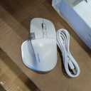 TECKNET Wireless Mouse, Bluetooth Mouse (BT5.3/5.0 & 2.4G) Rechargeable Ergonomic Optical Mouse with 6 Adjustable DPI, Side Scroll, Quiet Clicks, USB A Receiver, 7 Buttons, Wide Compatibility - White