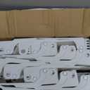 Shoe Slots Organizer, 24PCS Adjustable Double Layer Stack Shoe Rack, 50% Space-Saving Storage Rack Holder, White