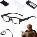 Zoometra Adjustable Eye Glasses for Women Men, Auto Focus Glasses Self Adjusting, Anti Blue Light Multi Point Eyeglasses