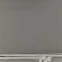 White Shower Curtain Rod 51-86 Inch, Adjustable Tension Rod No Drilling for Window or Bathroom Closet, Outdoor Curtain Rod for Patio, Easy to Install, Never Rust, Rod Diameter 1.26 Inches-White