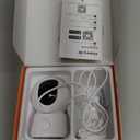 ARENTI B2, 360 View Baby Camera for Pet/Nanny, 2.4g WiFi Only, Temperature Sensor, Sound & Motion Detection, 2 Way Audio, Night Vision, Works Screen2-No Light