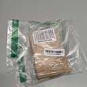 uxcell 160PCS Screw Cap Covers, 17mm Waterproof Plastic Screw Decorative Caps for Phillips Cam Lock Nuts Self-Tapping Screws, Dark Coffee