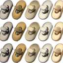 TXIN 15 Pieces Twist Lock Fastener Purse Turn Locks Clasp Bag Closure Metal Clip Hardware for DIY Handbag Craft Making Supplies(5 Colors) (multicolor)