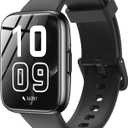 Smart Watches for Men Women - 1.83" HD 2025 Fitness Tracker with 100 Sports Modes, Heart Rate/Sleep Monitor, IP68 Waterproof, Bluetooth Call & Music Control for iPhone/Android (Black)