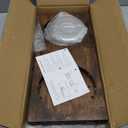 Vantic Elevated Dog Bowls, Adjustable Raised Dog Bowl Stand for Small Puppy and Cats, Sturdy Pet Food Feeder with 2 Stainless Steel Dishes, Rustic Brown