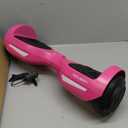 Hover-1 Ultra Electric Self Balancing Scooter with 9MPH Top Speed, 9 Mile Range, 400W Motor, Long Lasting Li-Ion Battery, 5HR Full Charge, Rider Modes: Beginner to Expert (Pink)
