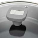 UCC LIFE Universal Replacement Pot Glass Lid Knob, White and Gray Pot Handle