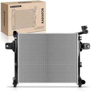 A-Premium Engine Coolant Radiator Assembly Compatible with Jeep Grand Cherokee 2005-2010 3.7L 4.7L, Grand Cherokee 2006-2010 6.1L, Grand Cherokee 2010 3.0L, Commander 2006-2010 3.7L 4.7L