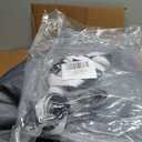 Thermal Window Cover for Winter Insulated Window Cover with 3 Layer Design 63" x 39" Oxford Thermal Insulated Window Blanket Gray Window Insulation Kit for Winter Keeping Warm