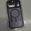 Magnetic 3 in 1 for iPhone 17 Pro Max Case, [OmniDirectional Protection] with 1x Screen Protector + 1x Camera Cover, [Seamless Work with Magsafe] Protective Silm Case for iPhone 17 Pro Max Black