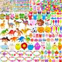 318 pcs Bulk Easter Eggs with Toys inside filled Easter Eggs Filled Fillers Easter Basket Stuffers Easter Egg Hunt Easter Party Favors for Kids Toddlers Boys Girls