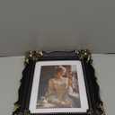 Vintage Picture Frames 8x10 Black Antique picture frame with Mat for 6x8 Ornate picture frames Baroque Tabletop Wall Hanging Home Decor poster Photo frame Horizontal or Vertical