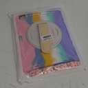 BRAECNstock Kids Case for Apple iPad Air 13 inch (M3/ M2)/ Pro 12.9 inch 6th/5th/4th/3rd Geneation, Shockproof Protective Case with Pencil Holder, [360 Rotating Hand Strap + Stand], Colorful Pink