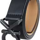 Calvin Klein Mens CK Monogram Cut Out Buckle Belt  Casual Belt for Jeans & Everyday Wear (Medium (34-36))