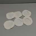 Pack Of 6 Cotton Sourdough Jar Covers Breathable Fabric Caps for Dough Basket Fermentation Bread Baking Supplies (25cm)