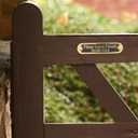 Please Leave Parcels Inside Gate Metal Brass Door Sign. Traditional Style Leave Delivery Instruction Outdoor Metal Mailbox Wall Sign By The Metal Foundry