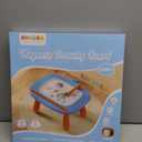 Kikidex Magnetic Drawing Board, Toddler Girl Toys for 1-2 Year Old, Doodle Board Pad Learning and Educational Toys for 1 2 3 Year Old Baby Kids Birthday Gift(Soft Pink)