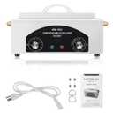 High Temperature Metal Tool Cleaning Box, 110V 300W 1.5L with Timer Manicure Pedicure SPA Salon Barber Equipment for Sundry Beauty Hair Nail Metal Tools with Handle