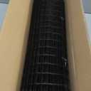 24'' x 50' 1.5inch Hardware Cloth 16 Gauge Black Vinyl Coated Welded Fence Mesh for Home and Garden Fence and Home Improvement Project