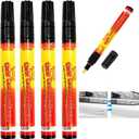 4PCS Vitanst Clearfix Scratch Remover - Magic Car Scratch Removal Pen, Effective Auto Paint Touch-Up Brush, Magic Car Scratch Removal Pen, for All Car Colors & Surfaces, Easy to Use