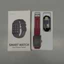 Smart Watch for Women Men, 1.57" Smartwatch (Answer/Make Call), 2025 NEW Fitness Tracker with 110 Sport Modes, Heart Rate/Sleep Monitor/Pedometer, IP68 Waterproof, Fitness Watch for Android iOS (wine red)