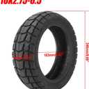 10x2.75‑6.5 Electric Scooter Tire Tubeless Tire 10 Inch Off-Road Tubeless Tyre 10x2.70-6.5 Vacuum Tire for Speedway 5 Dualtron 3 Electric Hover-1 Alpha JOYOPR S Hiboy Titan PRO Shock Absorption