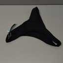 Aqua Eve Women Cheeky Bikini Bottom Brazilian High Cut Swim Bottom Low Rise Bathing Suit Bottom (Medium, Black)