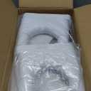 Adjustable Height Potty Step Stool for Adults, Non-Slip Bathroom Squat Aid, Removable Toilet Step for Colon Health, Portable Squat Stool, Family Health Accessory (White-1PCS)