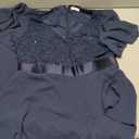 Pinup Fashion Plus Size Formal Dress - Evening Wedding Guest Cocktail Sequin Chiffon Long Dresses with Slit. Size 14W