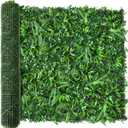 TTTM Artificial Greenery Boxwood Roll Panels: 80"x120" (67 SQFT), UV-Resistant Hedge Grass Wall & Faux Ivy Plants Privacy Fence for Indoor and Outdoor Balcony Screen, Event Backdrop Decor